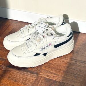 Reebok Club C Double Revenge Off White Sneakers Sz Wmn’s US 8 NEW w tags